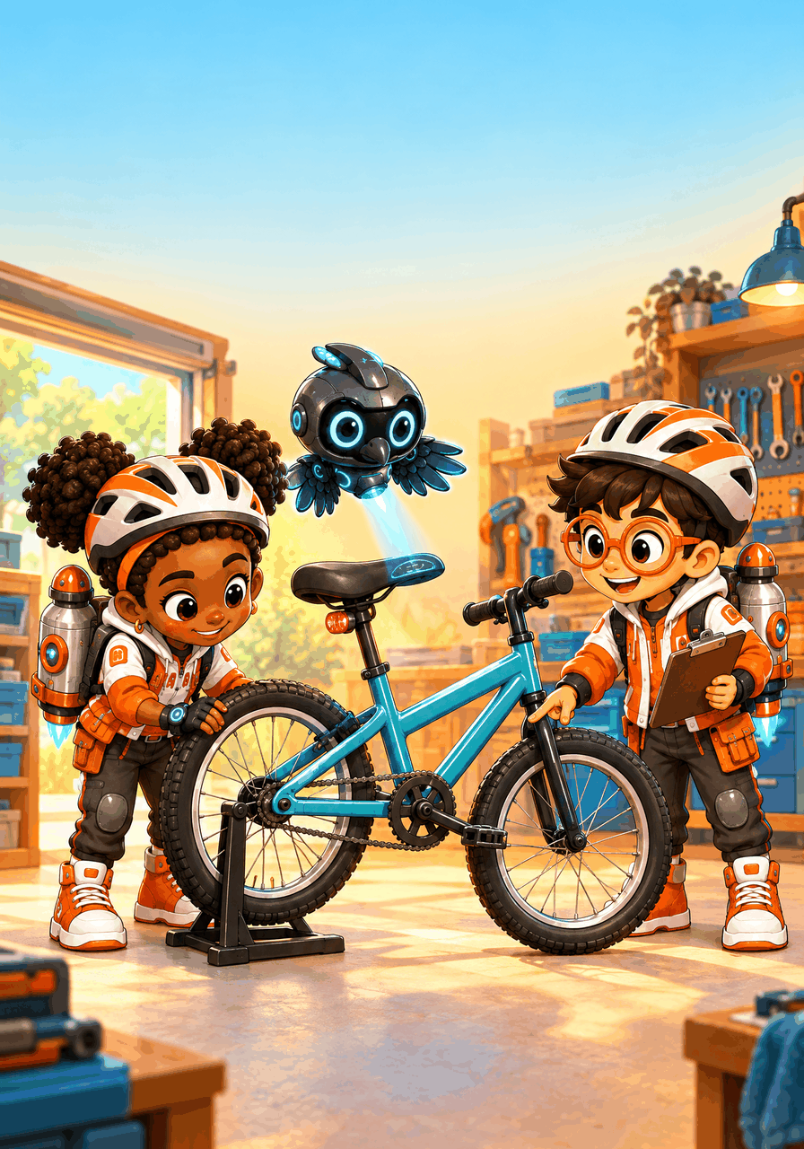 Bike Shop Grades 3 to 5 course cover